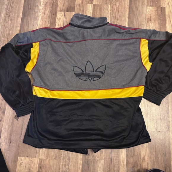 Vintage 90s Adidas equipment color block jacket - Picture 4 of 4